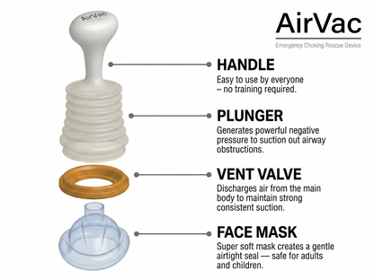 AirVac™ Choking Rescue Device